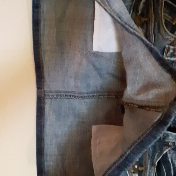 Younique size 11 denim mini skirt worn once - Picture 6 of 6